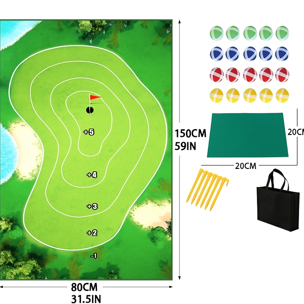 Yapışkanlı Golf Seti